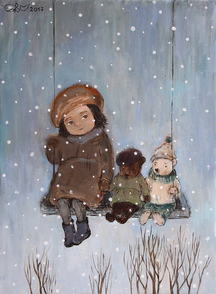 Christmas exhibition of the warmest artworks by Georgian artist Nino Chakvetadze geotv.ge